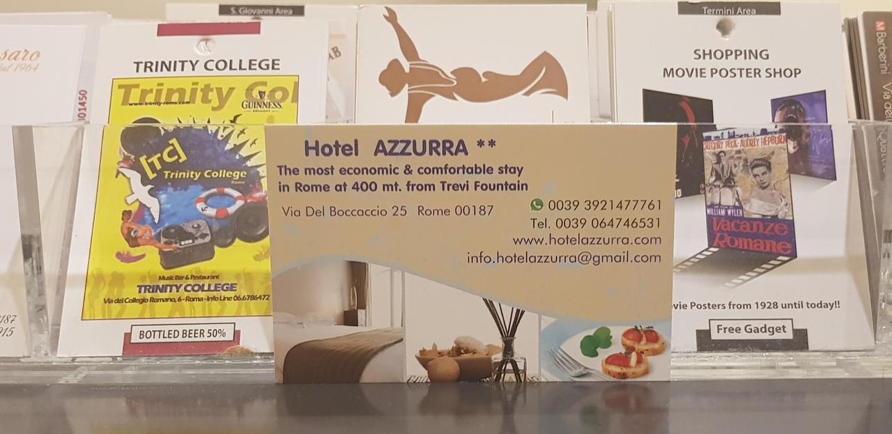 Hotel Azzurra Roma Ngoại thất bức ảnh